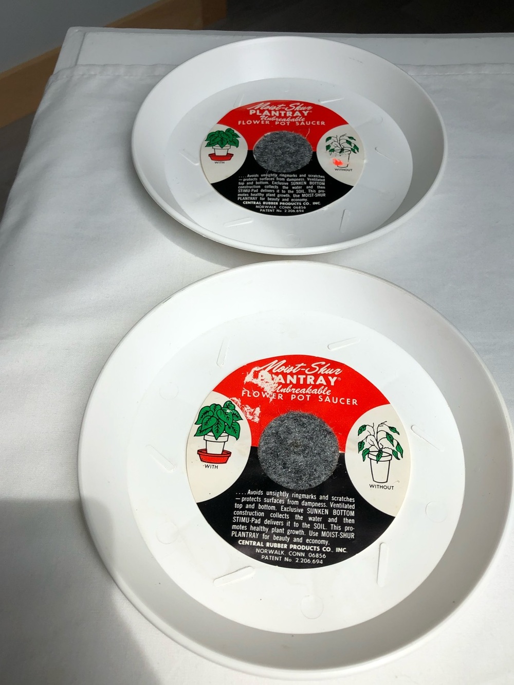 New Moist-Shur Plant Protective Trays